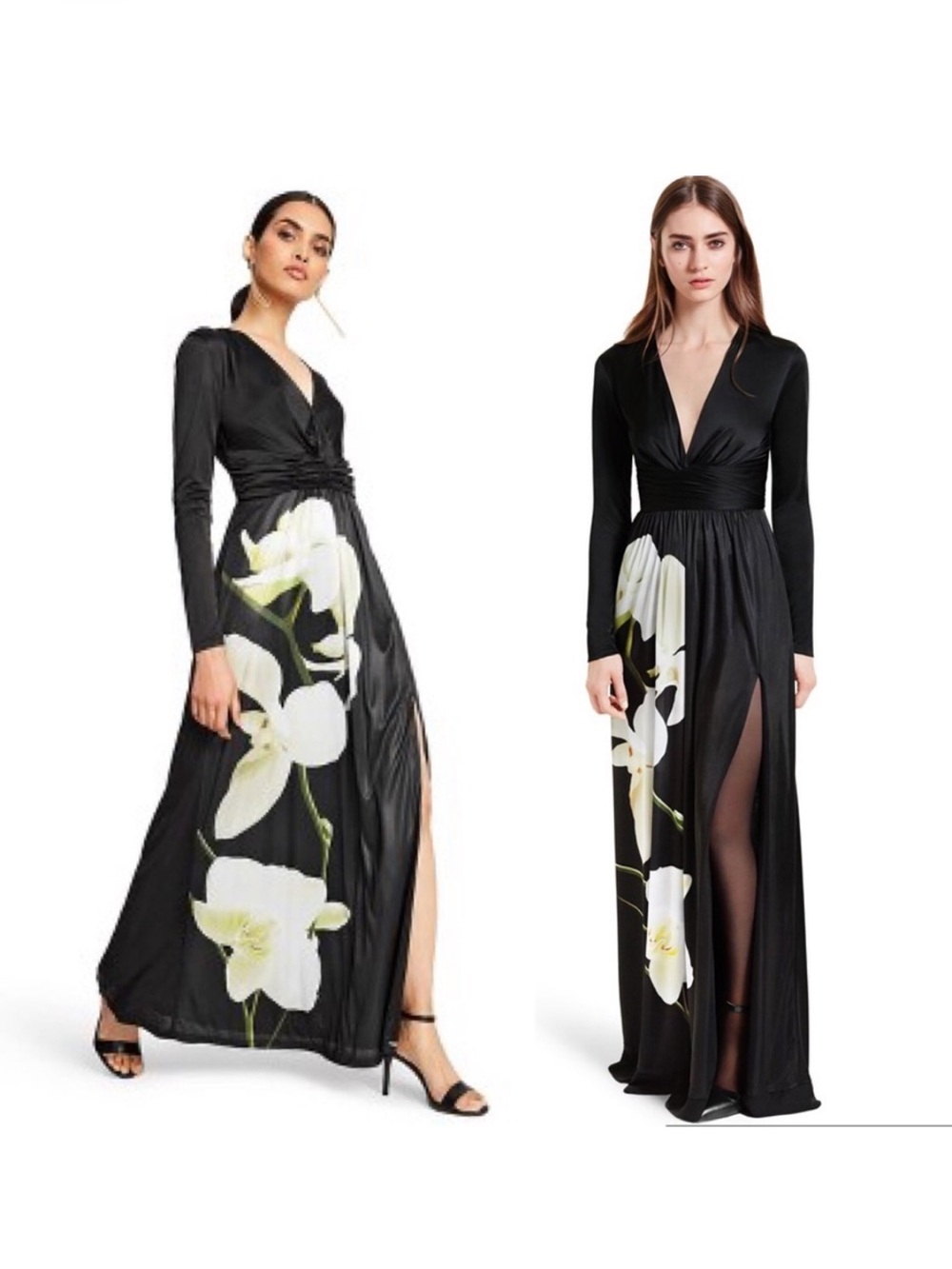 Altuzarra for Target 20th Anniversary |Orchid floral | satin Maxi Dress | Sz: M